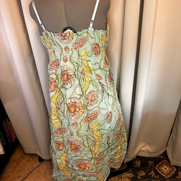 Cotton floral lined maxi - Picture 4 of 7